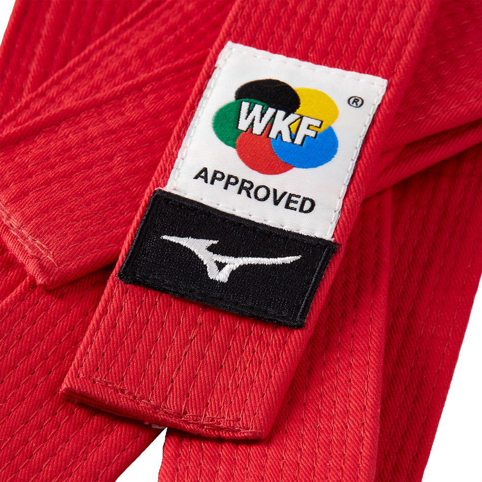 Mizuno WKF red belt RB 